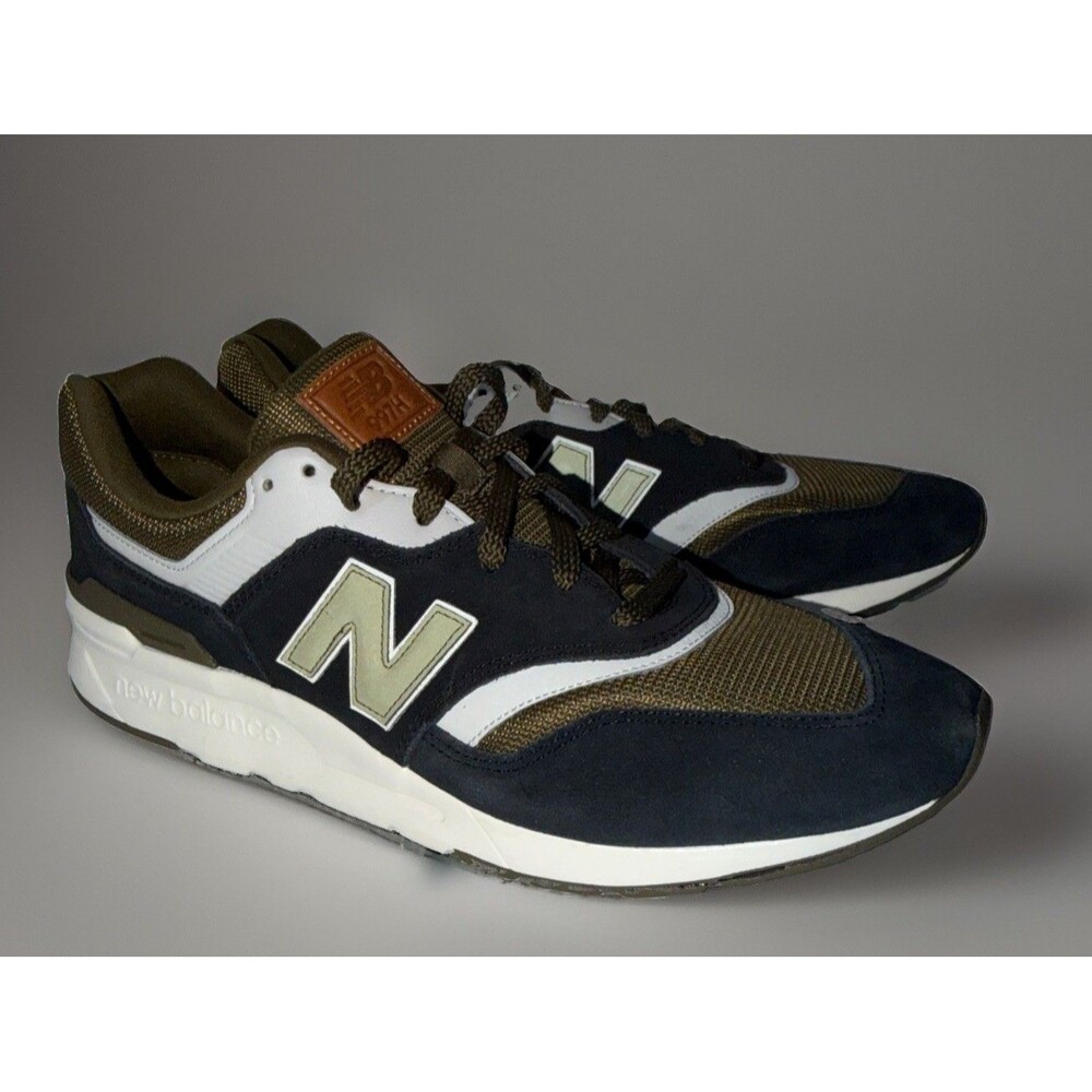 New Mens New Balance 997H Olive/Black Athletic Sneakers Sz 13 M